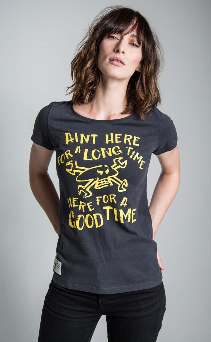 Good Times 2017 (Ladies) Black T-Shirt Size 8 - click to enlarge