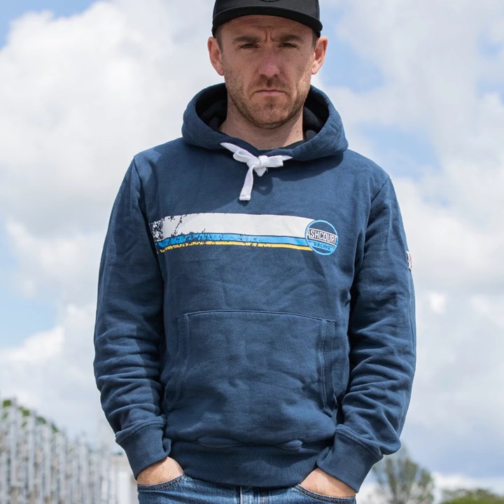 Ashcourt Racing Hoodie Navy - click to enlarge