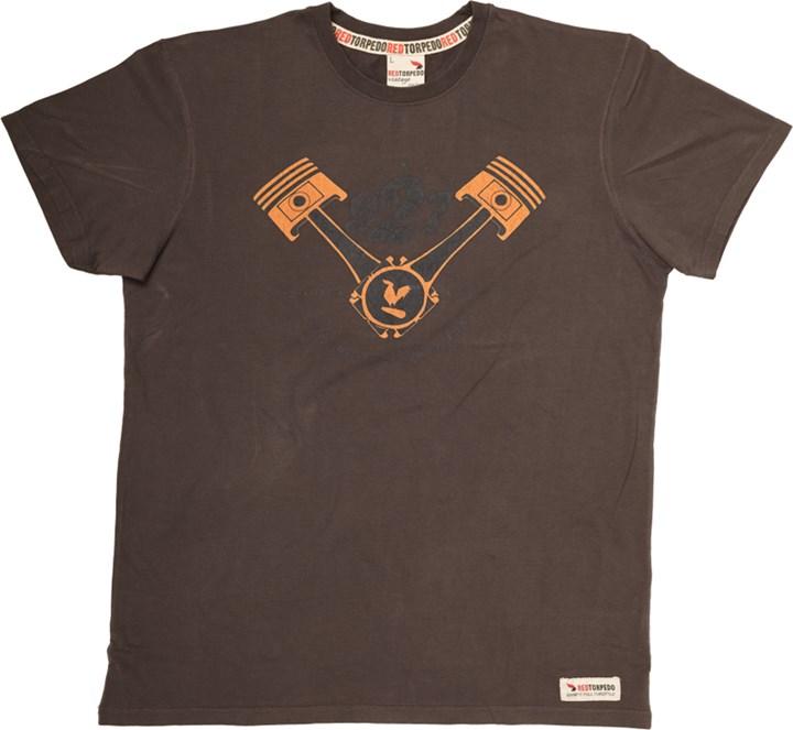 Primo Classic Full Throttle T-Shirt Graphite - click to enlarge