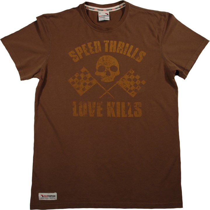 Primo Go Man Go T-Shirt Brown - click to enlarge