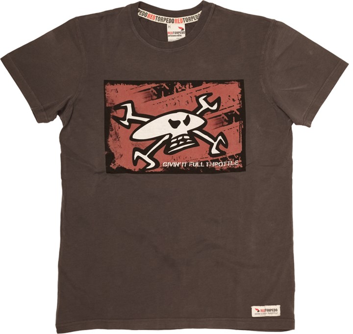 Guy Martin Spannerskull T Shirt Graphite - click to enlarge