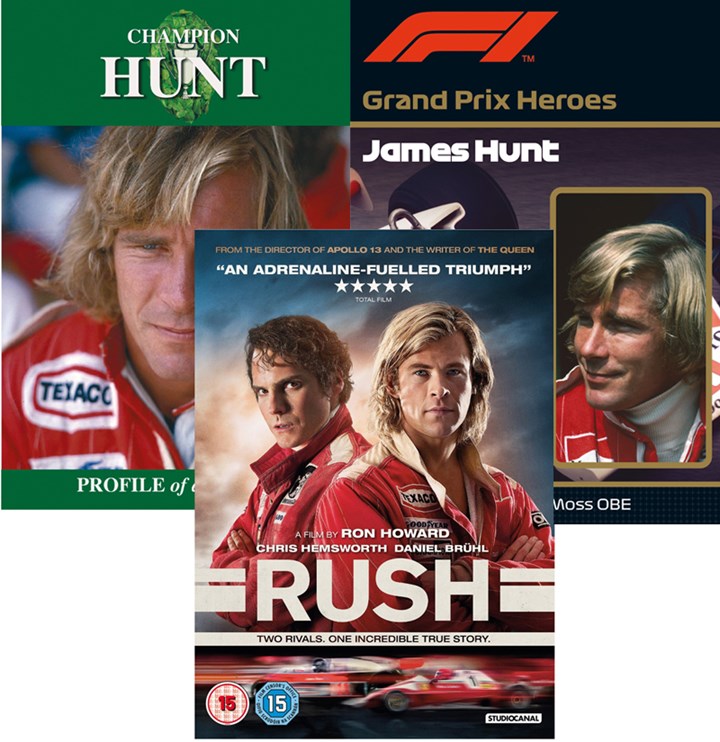 James Hunt : The Real Story Plus Rush DVD 3 DVD Set