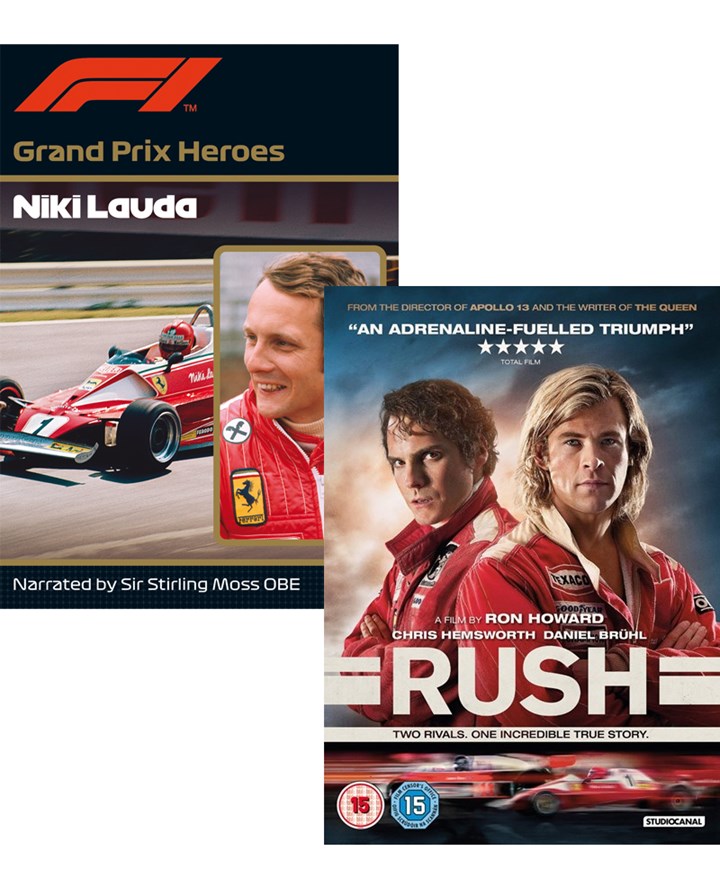 Rush DVD PLUS Grand Prix Heroes Niki Lauda