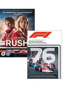 Rush DVD PLUS F1 1976 Season Review DVD
