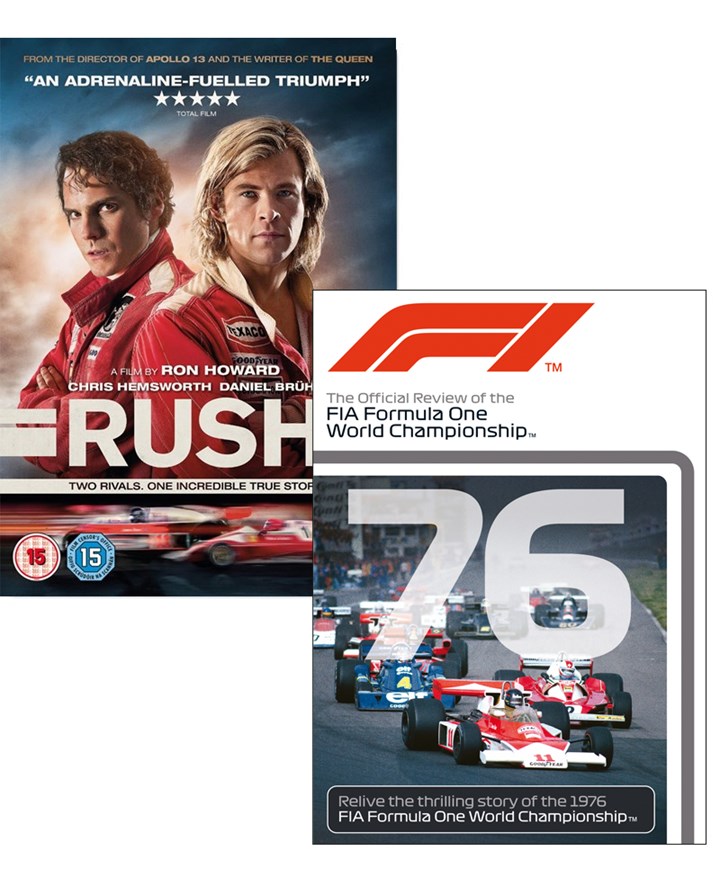 Rush DVD PLUS F1 1976 Season Review DVD