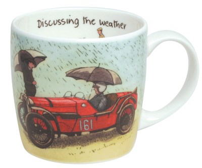 Richard Wade Discusing the weather Mug 
