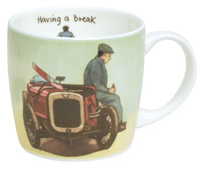 Richard Wade Having a break Mug 