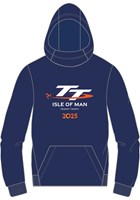 Isle of Man TT Races Kids Hoodie, Navy