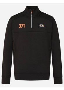 Isle of Man TT Races 1/4 Zip Top, Black
