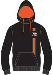Isle of Man TT Races Mountain Course Hoodie, Black