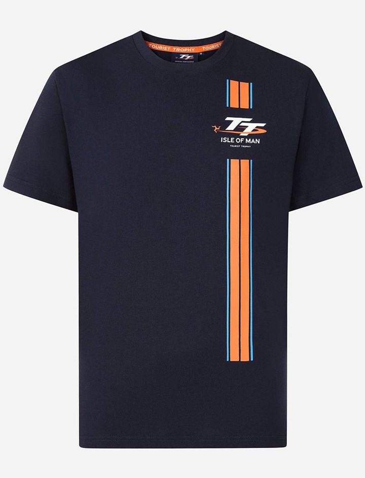 Isle of Man TT Mountain Course T-Shirt, Navy - click to enlarge