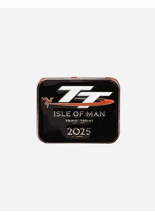 Isle of Man TT Races 2025 Pin Badge Navy