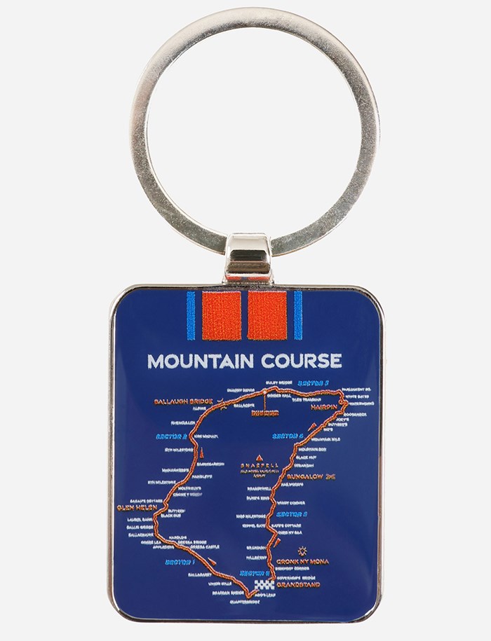 Isle of Man TT Races Mountain Course Keyring