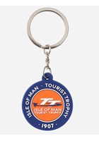 Isle of Man TT Races Rubber Keyring