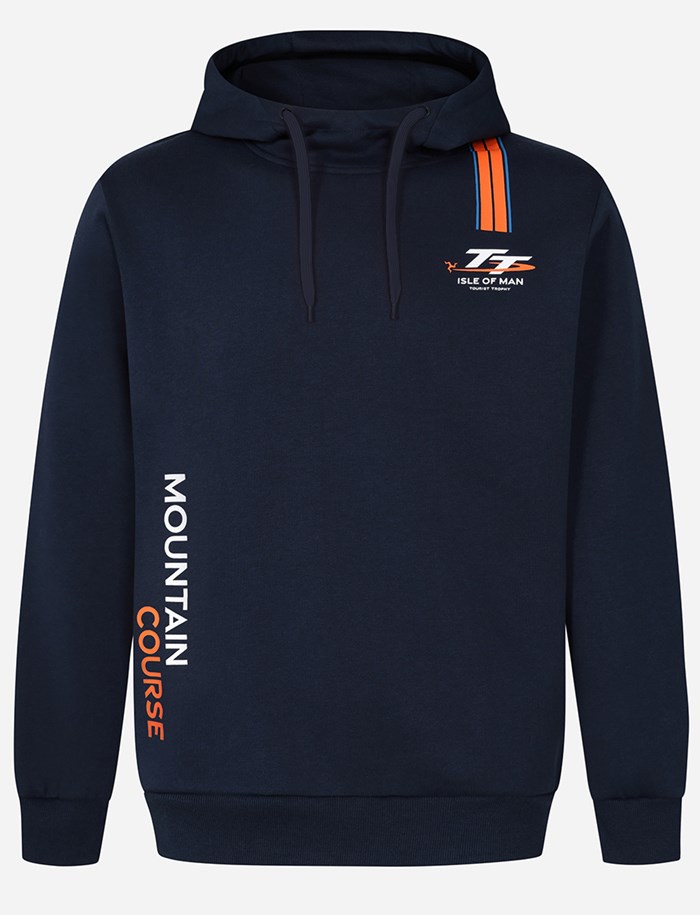 Isle of Man TT Races 2026 Course Map Hoodie - click to enlarge