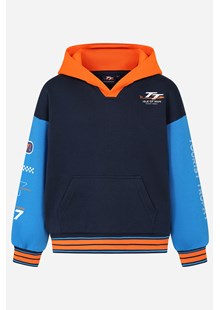 Generisch Isle of Man TT - Felpa con cappuccio da uomo, blu royal