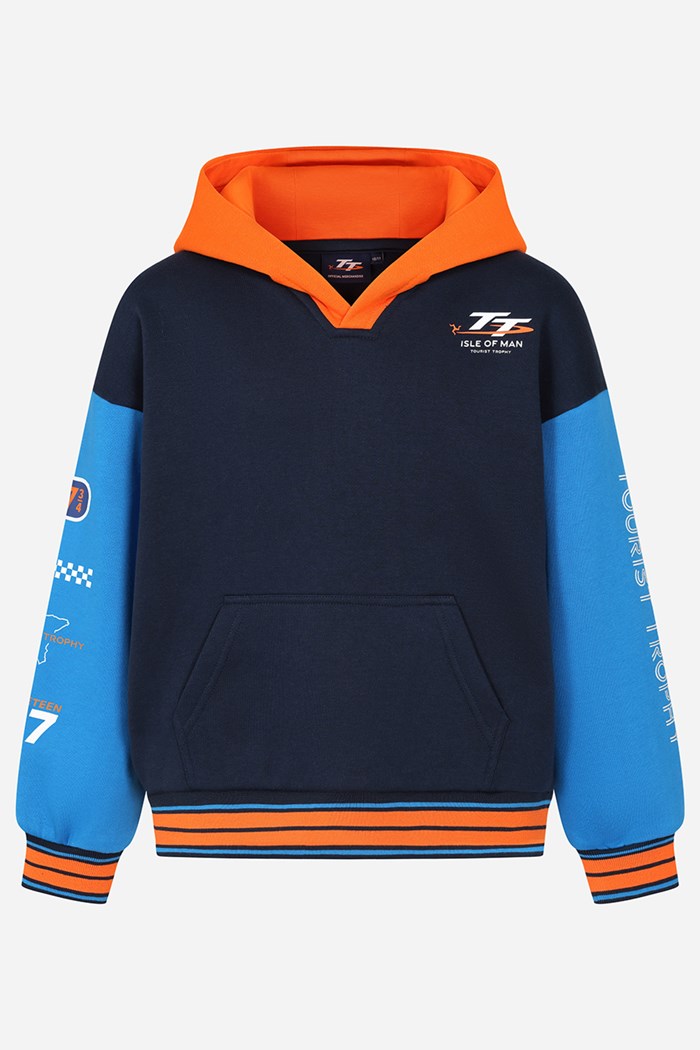 Isle of Man TT Races 2026 Kids Hoodie - click to enlarge