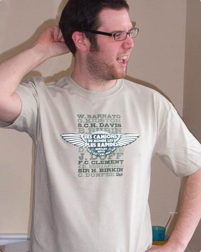 Bentley Boys Adult T Shirt Sand  - click to enlarge
