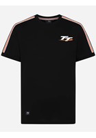 TT Races Signature Tape Detail T-Shirt, Black