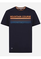 TT Races Mountain Course Wordmark T-Shirt, Navy