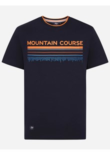 TT Races Mountain Course Wordmark T-Shirt, Navy