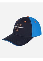 TT Races Mountain Map Baseball Cap, Navy Blue