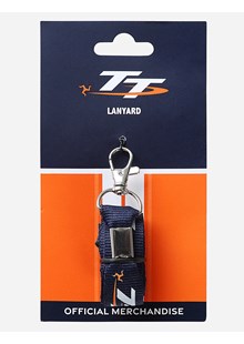 TT Races Signature Lanyard, Navy