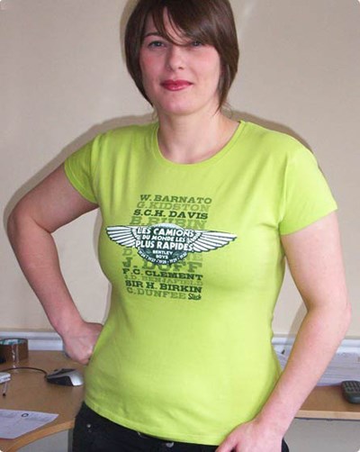 Bentley Boys Ladies T Shirt - click to enlarge