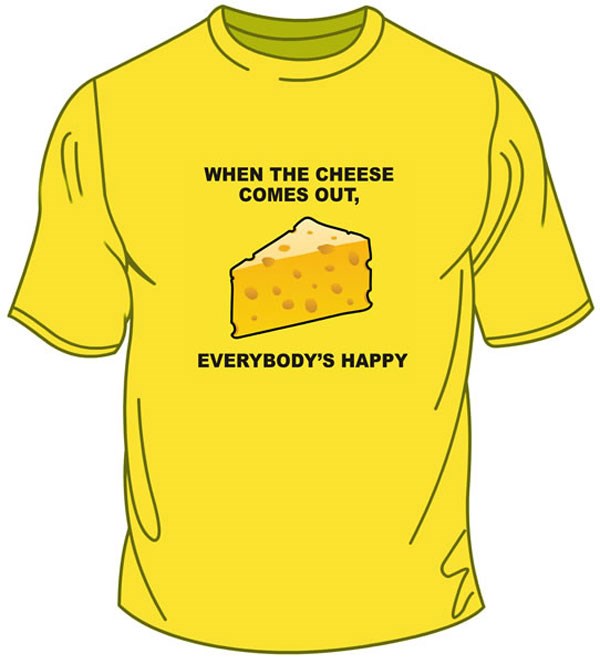 Soccer AM When the Cheese Comes Out t-shirt - click to enlarge