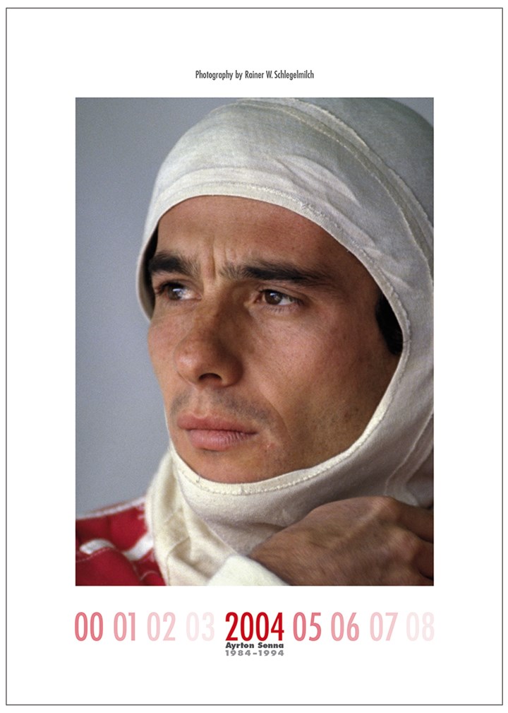 Ayrton Senna Perpetual Schlegelmilch Calendar