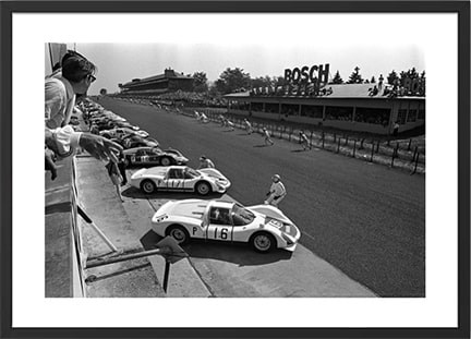 1966 Nurburgring 1000 kms - Start, Limited Edition Framed Print