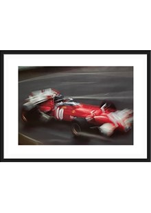 Jacky Ickx Photographic Zoom Limited Edition Framed Print