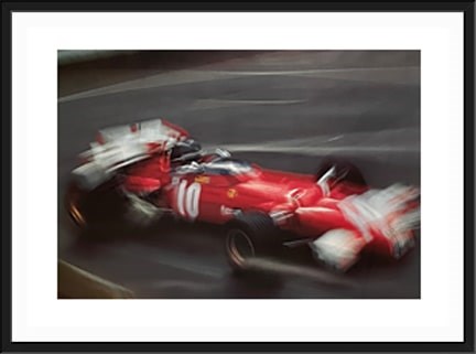 Jacky Ickx Photographic Zoom Limited Edition Framed Print