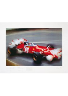 Jacky Ickx Zoom Print Signed