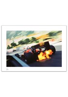 Ferrari Turbo Zoom Print