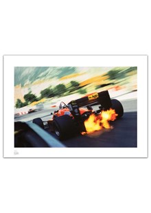 Ferrari Turbo Zoom Print