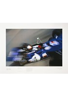 Jackie Stewart Zoom Print Signed