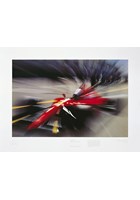 Alain Prost Zoom Print Signed