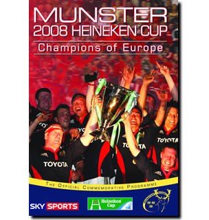 Munster - Champions of Europe - 2008 Heineken Cup (DVD)