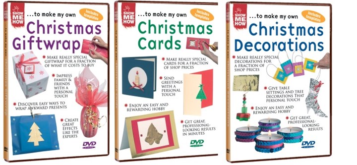 Show Me How Christmas Craft triple DVD special offer