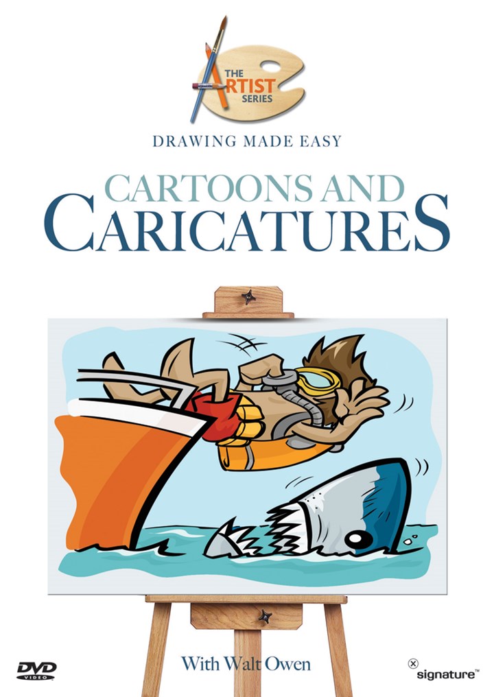 Drawing Made Easy - Cartoons & Caricatures DVD