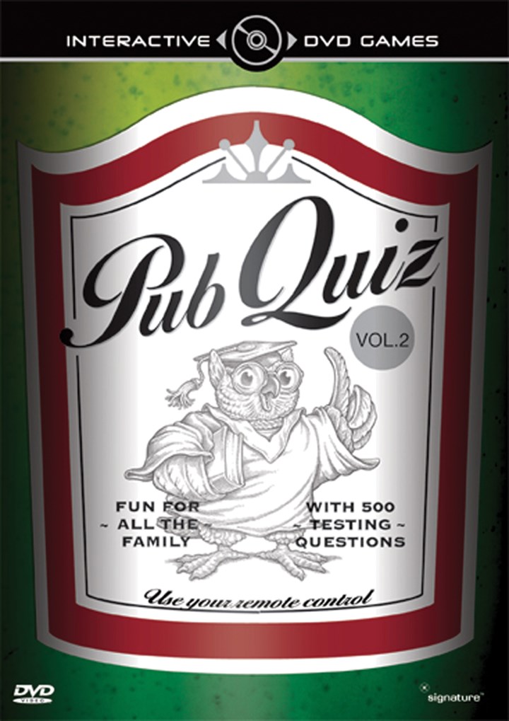 Pub Quiz Volume 2 Interactive DVD