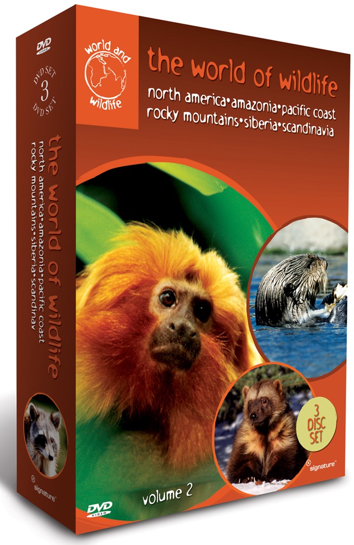 World of Wildlife Vol 2 3 DVD set