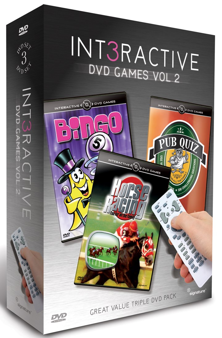 Interactive DVD Games Vol 2 3DVD Box Set Duke Video