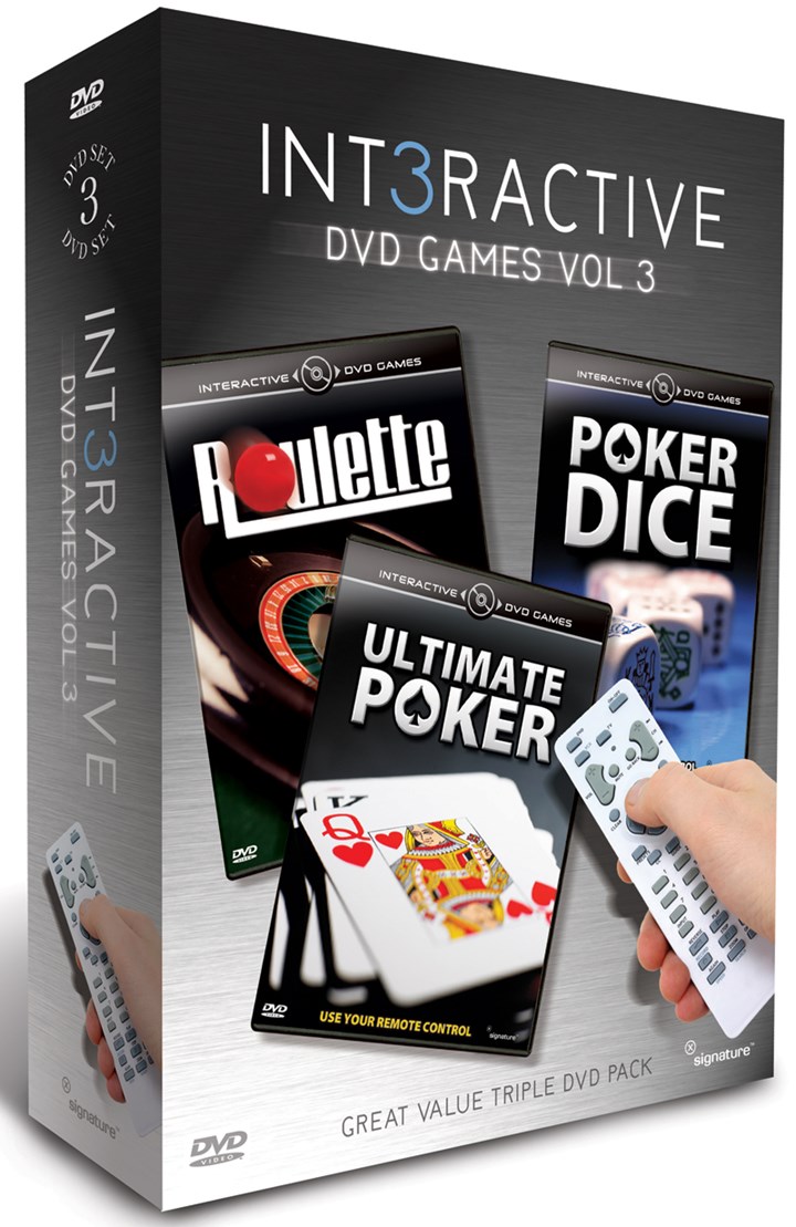 Interactive DVD Games Vol 3 3DVD  Box Set