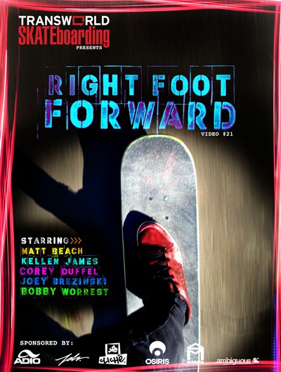 Right Foot Forward DVD 