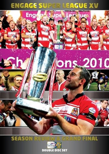 2010 Super League XV Review and Grand Final Wigan 22-10 St Helens (DVD)