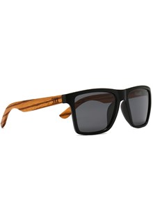 SOEK Dalton Black frame Black lens Walnut arms