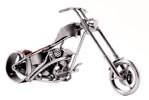 Custom Chopper Bike Metal Sculpture