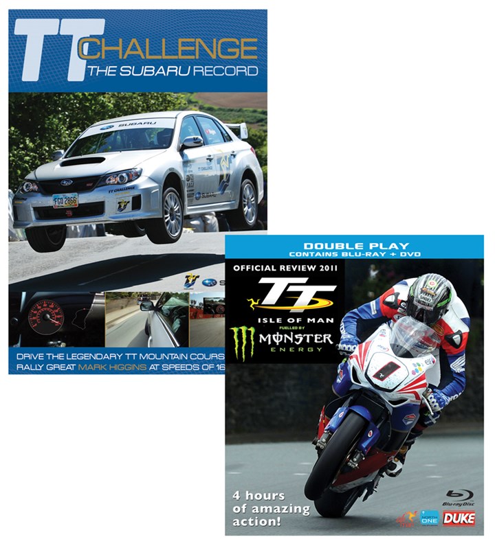 TT Challenge - Subaru Record DVD plus TT 2011 Review Blu-ray
